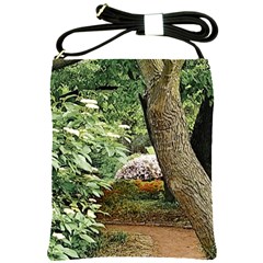 Garden Of The Phoenix Shoulder Sling Bag by Riverwoman