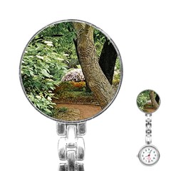 Garden Of The Phoenix Stainless Steel Nurses Watch by Riverwoman