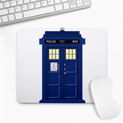 Tardis Doctor Who Time Travel Large Mousepads by Wegoenart