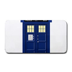 Tardis Doctor Who Time Travel Medium Bar Mats by Wegoenart