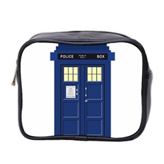 Tardis Doctor Who Time Travel Mini Toiletries Bag (two Sides) by Wegoenart