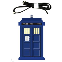 Tardis Doctor Who Time Travel Shoulder Sling Bag by Wegoenart