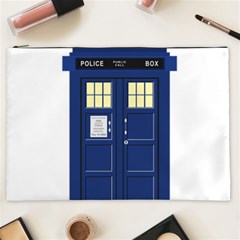 Tardis Doctor Who Time Travel Cosmetic Bag (xxl) by Wegoenart