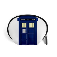 Tardis Doctor Who Time Travel Accessory Pouch (small) by Wegoenart