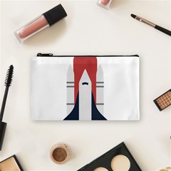 Planet Planets Rocket Shuttle Cosmetic Bag (small) by Wegoenart