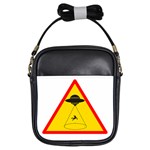 Sign Road Road Sign Traffic Girls Sling Bag Front