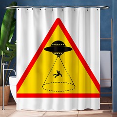 Sign Road Road Sign Traffic Shower Curtain 60  X 72  (medium)  by Wegoenart