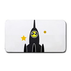 Spacecraft Star Emoticon Travel Medium Bar Mats by Wegoenart