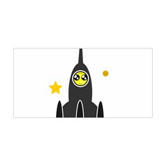 Spacecraft Star Emoticon Travel Yoga Headband by Wegoenart