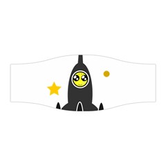 Spacecraft Star Emoticon Travel Stretchable Headband by Wegoenart