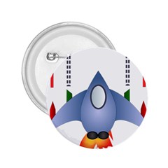 Spaceship Rocket Space Game Cosmos 2 25  Buttons by Wegoenart