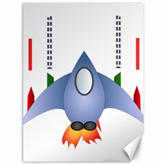 Spaceship Rocket Space Game Cosmos Canvas 36  X 48  by Wegoenart