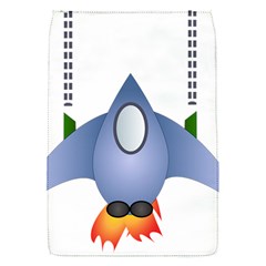 Spaceship Rocket Space Game Cosmos Removable Flap Cover (s) by Wegoenart