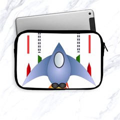 Spaceship Rocket Space Game Cosmos Apple Ipad Mini Zipper Cases by Wegoenart