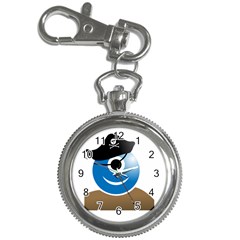 Alien One Eye Pirate Buccaneer Key Chain Watches by Wegoenart