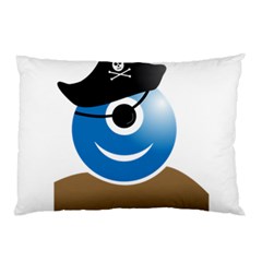 Alien One Eye Pirate Buccaneer Pillow Case by Wegoenart