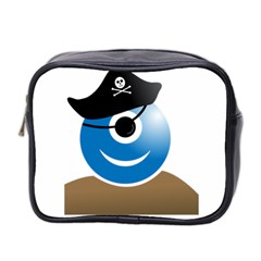 Alien One Eye Pirate Buccaneer Mini Toiletries Bag (two Sides) by Wegoenart