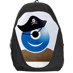 Alien One Eye Pirate Buccaneer Backpack Bag by Wegoenart