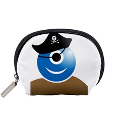 Alien One Eye Pirate Buccaneer Accessory Pouch (small) by Wegoenart