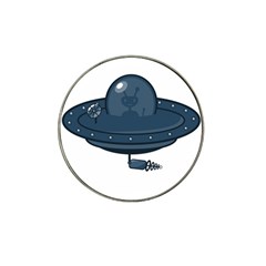 Ufo Unknown Alien Alie Hat Clip Ball Marker (4 Pack) by Wegoenart