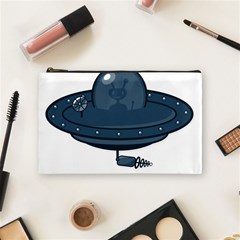 Ufo Unknown Alien Alie Cosmetic Bag (medium) by Wegoenart