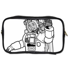 Astronaut Space Exploration Helmet Toiletries Bag (one Side) by Wegoenart