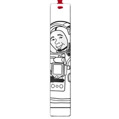 Astronaut Space Exploration Helmet Large Book Marks by Wegoenart