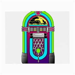 Jukebox Music Music Player Small Glasses Cloth by Wegoenart