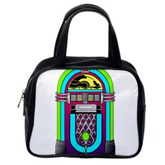 Jukebox Music Music Player Classic Handbag (one Side) by Wegoenart