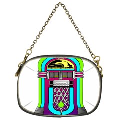 Jukebox Music Music Player Chain Purse (one Side) by Wegoenart