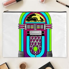 Jukebox Music Music Player Cosmetic Bag (xxxl) by Wegoenart