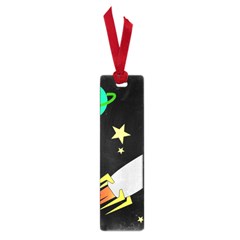 Planet Rocket Space Stars Small Book Marks by Wegoenart