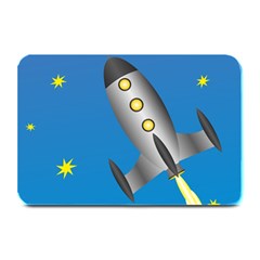 Rocket Spaceship Space Travel Nasa Plate Mats by Wegoenart