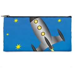 Rocket Spaceship Space Travel Nasa Pencil Cases by Wegoenart