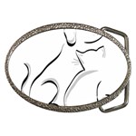 Dog Cat Animal Pet Cute Belt Buckles Front