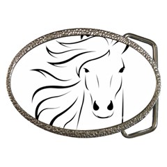 Animal Equine Face Horse Belt Buckles by Wegoenart