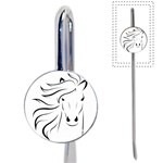 Animal Equine Face Horse Book Mark Front