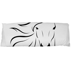 Animal Equine Face Horse Body Pillow Case (dakimakura) by Wegoenart