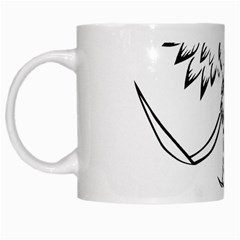 Phoenix Mythical Bird Animal White Mugs by Wegoenart