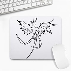 Phoenix Mythical Bird Animal Large Mousepads by Wegoenart