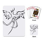 Phoenix Mythical Bird Animal Playing Cards Single Design Back