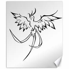 Phoenix Mythical Bird Animal Canvas 8  X 10  by Wegoenart