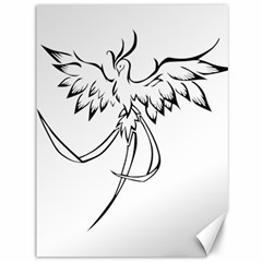 Phoenix Mythical Bird Animal Canvas 36  X 48  by Wegoenart