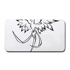 Phoenix Mythical Bird Animal Medium Bar Mats by Wegoenart