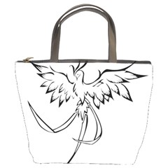 Phoenix Mythical Bird Animal Bucket Bag