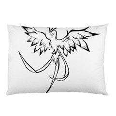 Phoenix Mythical Bird Animal Pillow Case by Wegoenart