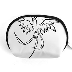 Phoenix Mythical Bird Animal Accessory Pouch (medium) by Wegoenart