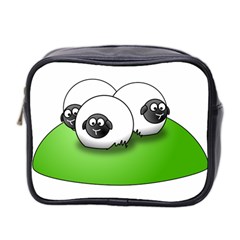 Sheep Agriculture Hill Group Flock Mini Toiletries Bag (two Sides) by Wegoenart