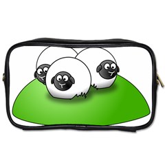 Sheep Agriculture Hill Group Flock Toiletries Bag (one Side) by Wegoenart