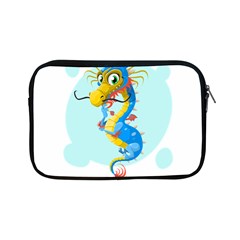 Dragon Chinese Blue Mustache China Apple Ipad Mini Zipper Cases by Wegoenart